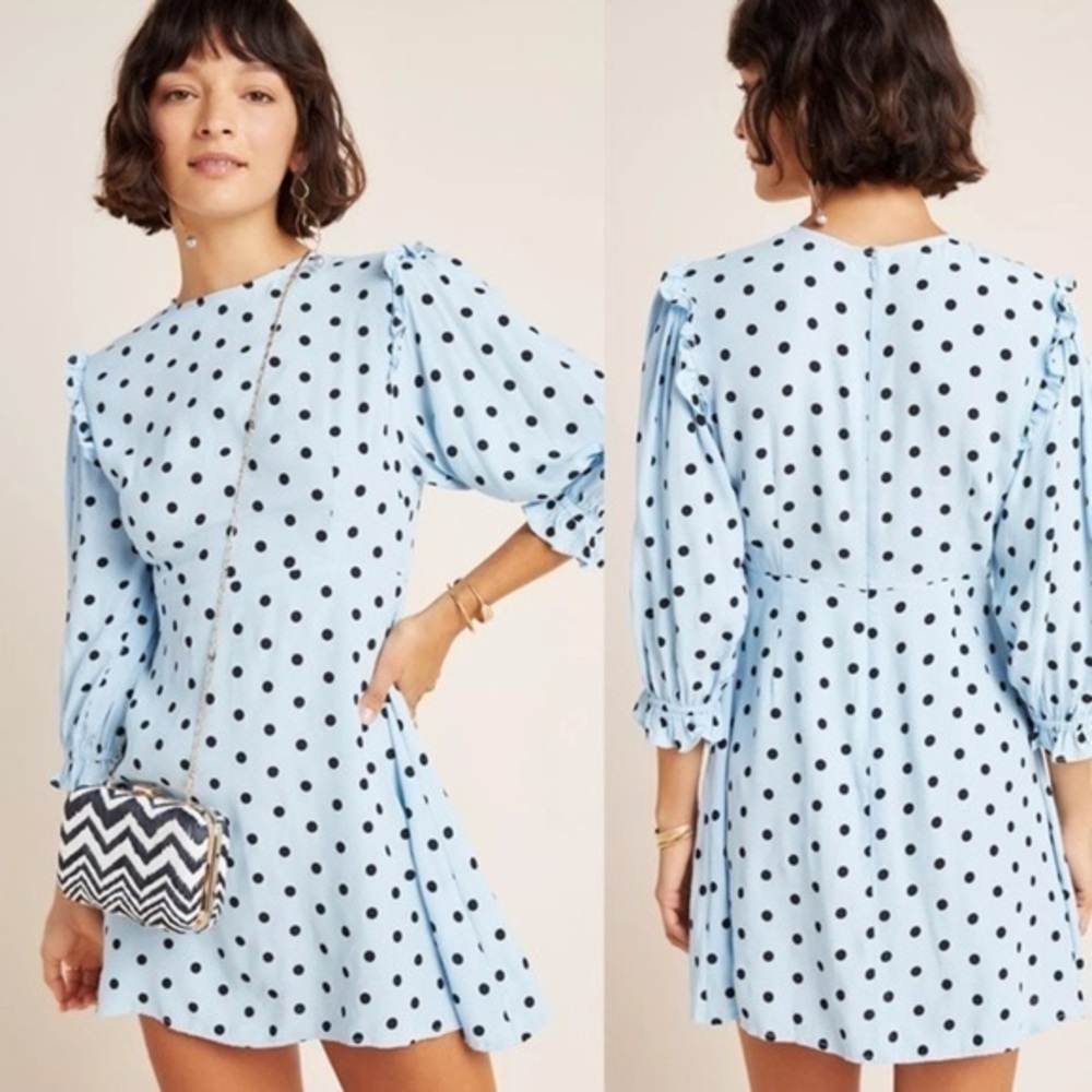 NWT Faithfull The Brand Edwina Mini Dress size small